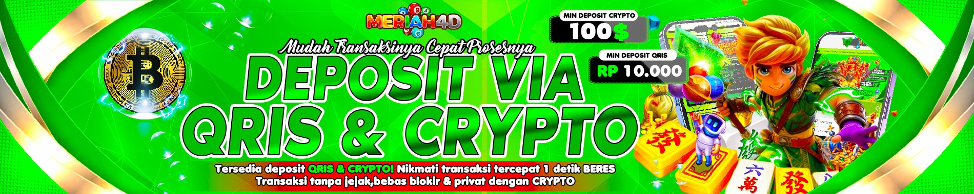 BANNER QRIS MERIAH4D